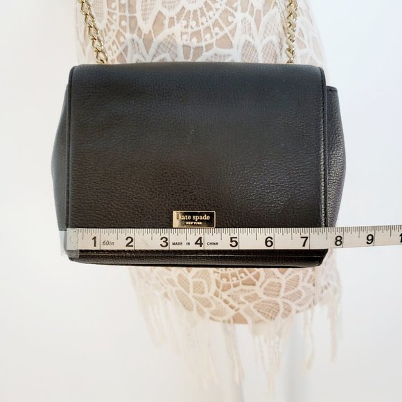 Kate Spade Black Crossbody Leather Bag - Picture 6 of 16